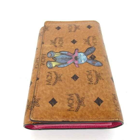 Authentic MCM Rabbit Tri-fold wallet leather [Used] - Picture 3 of 12
